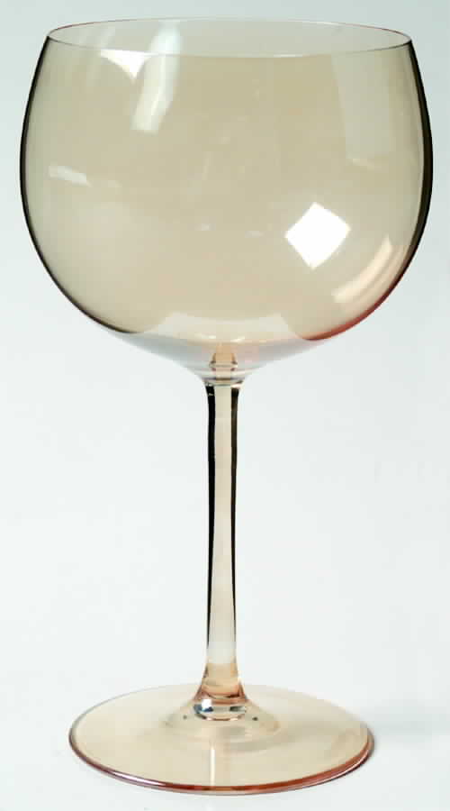 Topaz Lustre Water Goblet by Dorothy Thorpe-1