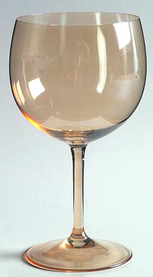 Topaz Lustre Wine Glass by Dorothy Thorpe-1