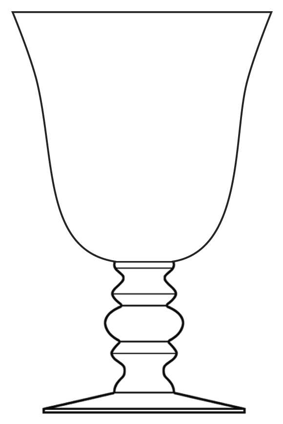 5333 Water Goblet by Duncan & Miller-1