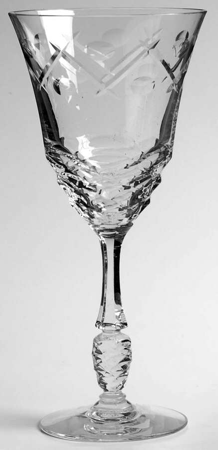 Andover Water Goblet by Duncan & Miller-1