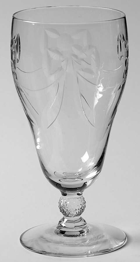 Bridal Bow Juice Glass by Duncan & Miller-1