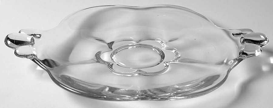 Canterbury (Heavy Pressed) 2 Handled Plate by Duncan & Miller-1