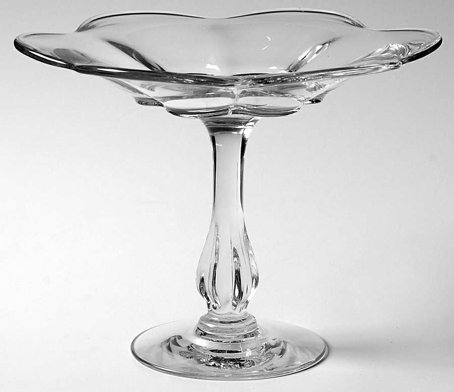 Canterbury (Heavy Pressed) Footed Compote by Duncan & Miller-1