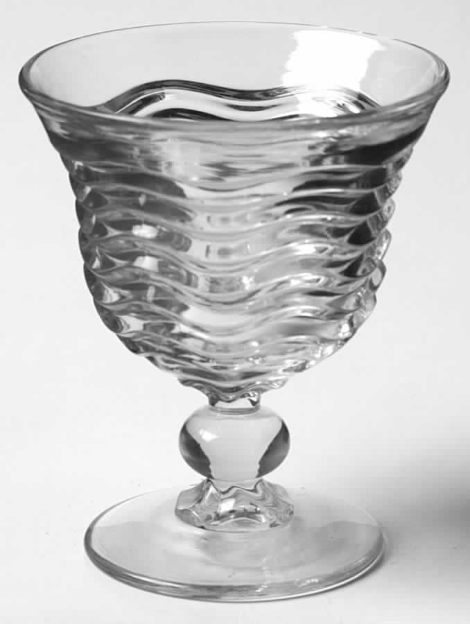 Caribbean Clear Oyster or Fruit Cocktail by Duncan & Miller-1