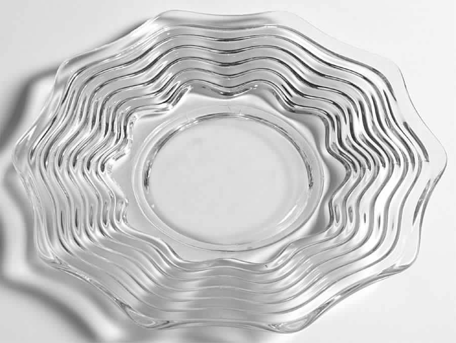Caribbean Clear 7" Salad Plate by Duncan & Miller-1