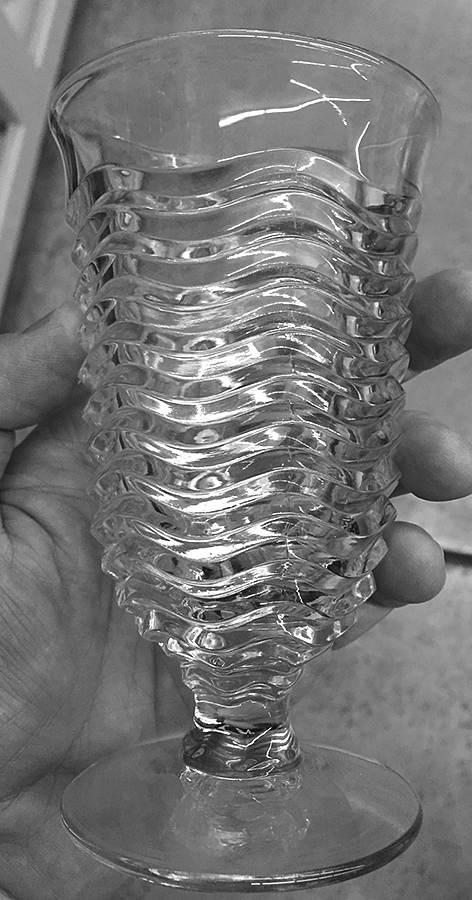 Caribbean Clear 8 Oz Footed Tumbler by Duncan & Miller-1