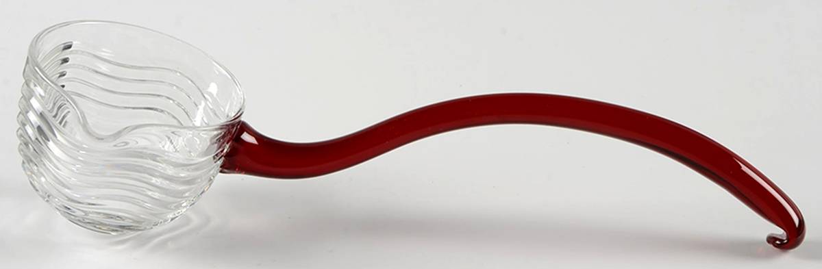 Caribbean Clear Punch Ladle by Duncan & Miller-1