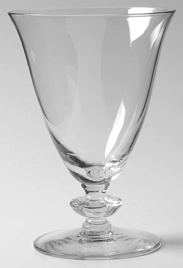 Cathay Clear 9 Oz Footed Tumbler by Duncan & Miller-1