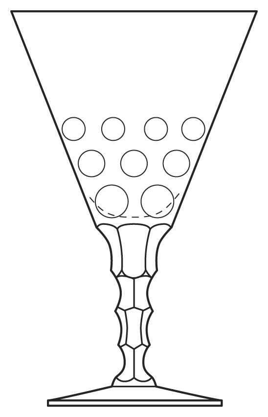 Champagne Water Goblet by Duncan & Miller-1