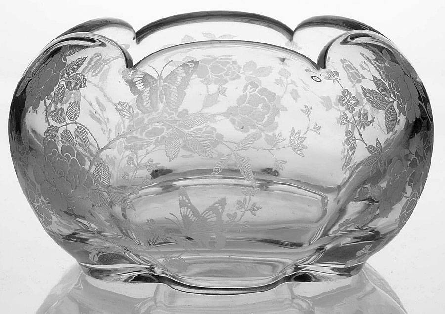 Charmaine Rose 3" Rose Bowl by Duncan & Miller-1