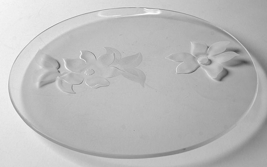 Clematis Luncheon Plate by Duncan & Miller-1
