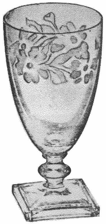 Cosmos Water Goblet by Duncan & Miller-1