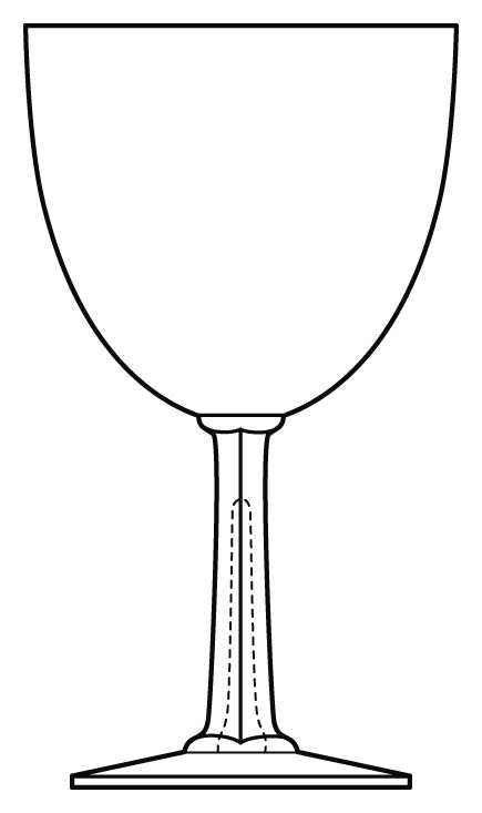D627 Water Goblet by Duncan & Miller-1