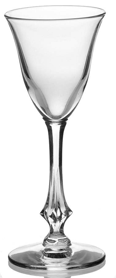Diamond (Stem 5375, Blown) Cordial Glass by Duncan & Miller-1