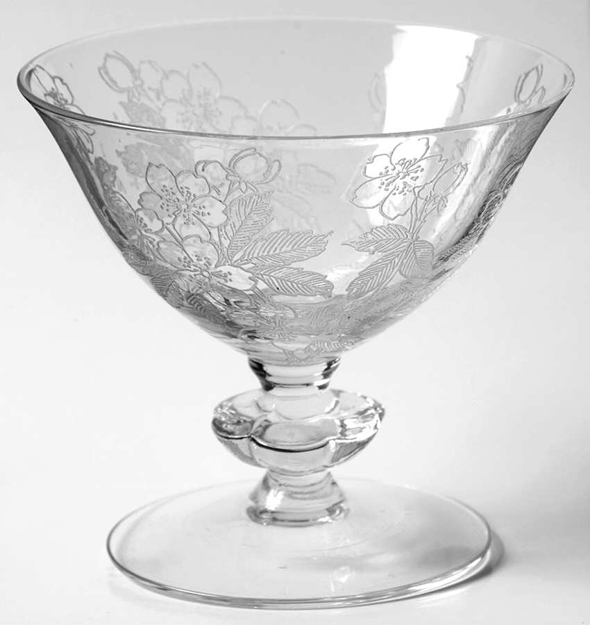 Dogwood Low Sherbet by Duncan & Miller-1