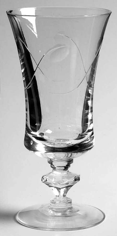 Etude (Cut) Juice Glass by Duncan & Miller-1