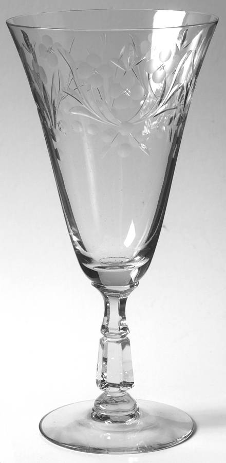 Eternally Yours Water Goblet by Duncan & Miller-1