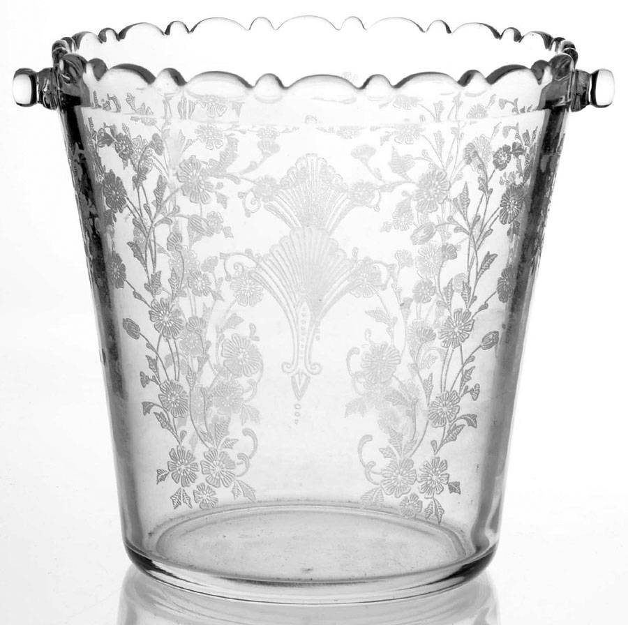 First Love Ice Bucket, No Handle or Tongs by Duncan & Miller-1