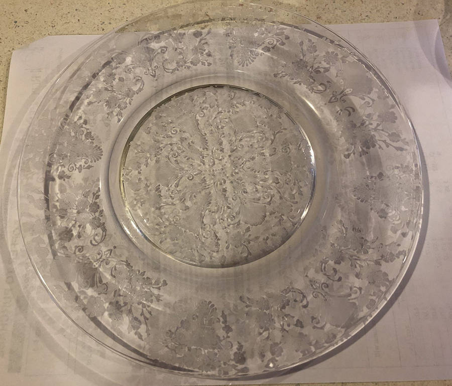 First Love Luncheon Plate by Duncan & Miller-1