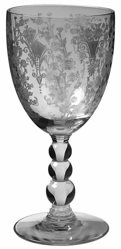 First Love Water Goblet by Duncan & Miller-1