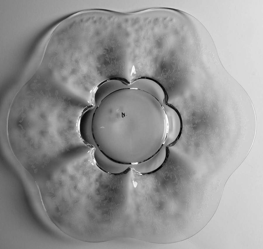 First Love Large Torte Plate by Duncan & Miller-1