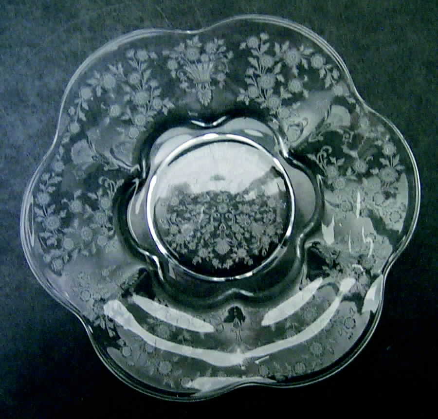 First Love Luncheon Plate by Duncan & Miller-1