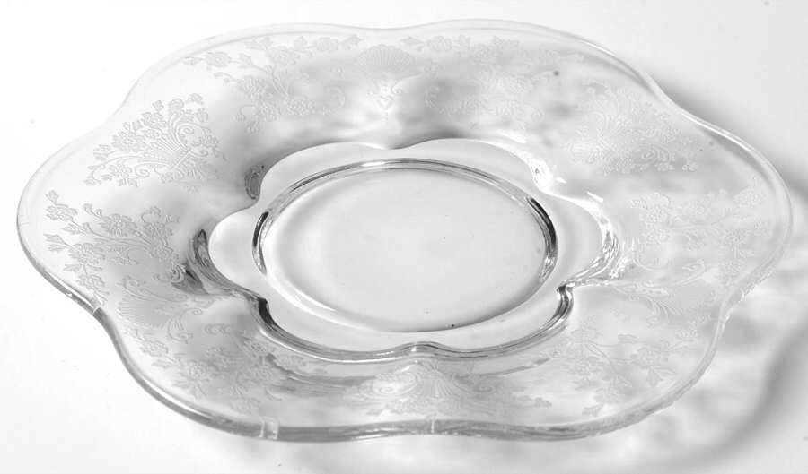First Love Bread & Butter Plate by Duncan & Miller-1
