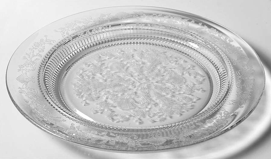 First Love Luncheon Plate by Duncan & Miller-1