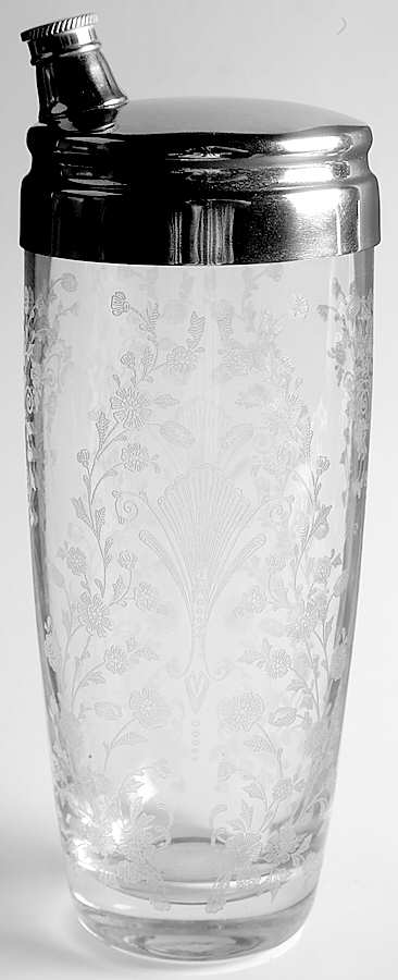 First Love 32 Oz Cocktail Shaker Wmetal /Lid (Vase 8" Base) by Duncan & Miller-1