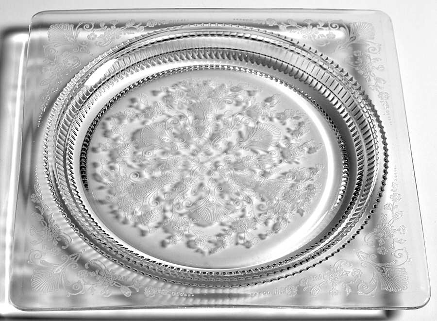 First Love 7" Square Plate by Duncan & Miller-1