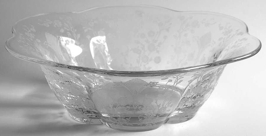 First Love 12" Flared Bowl by Duncan & Miller-1