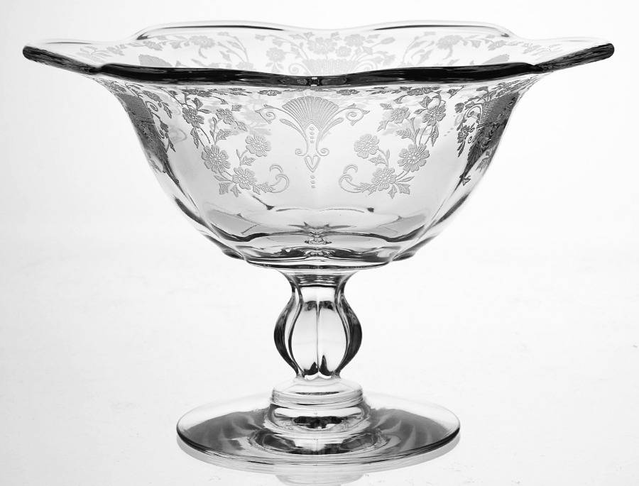First Love Round Compote (Height X Width) by Duncan & Miller-1