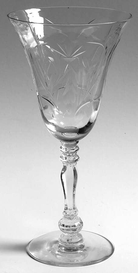 Francis First Water Goblet by Duncan & Miller-1