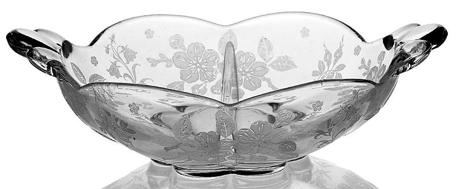 Language of Flowers 8" Round 2 Part Relish by Duncan & Miller-1