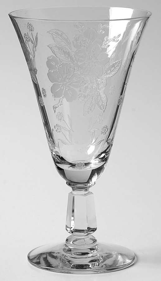 Language of Flowers Juice Glass by Duncan & Miller-1