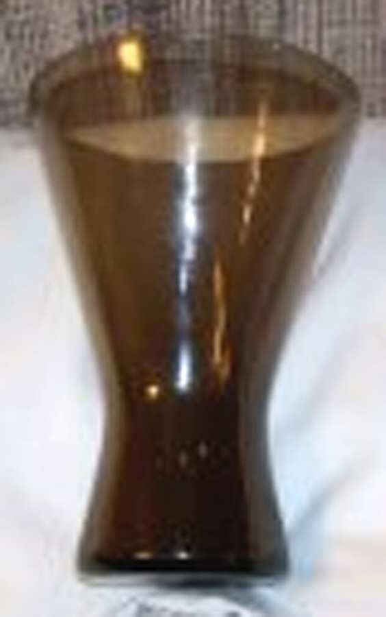 Laguna Teakwood Brown Water Goblet by Duncan & Miller-1