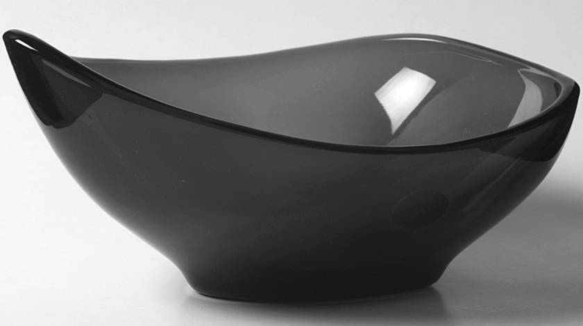 Laguna Teakwood Brown Individual Salad Bowl by Duncan & Miller-1