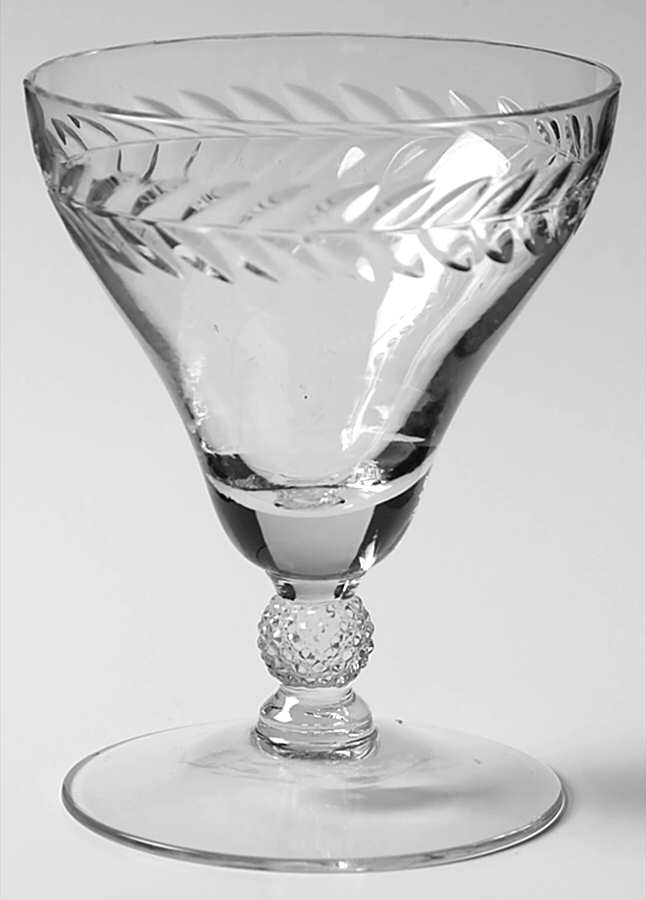 Laurel Wreath Oyster or Fruit Cocktail by Duncan & Miller-1