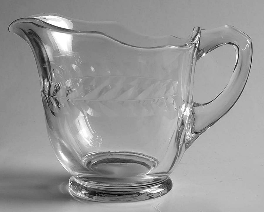 Laurel Wreath Creamer by Duncan & Miller-1