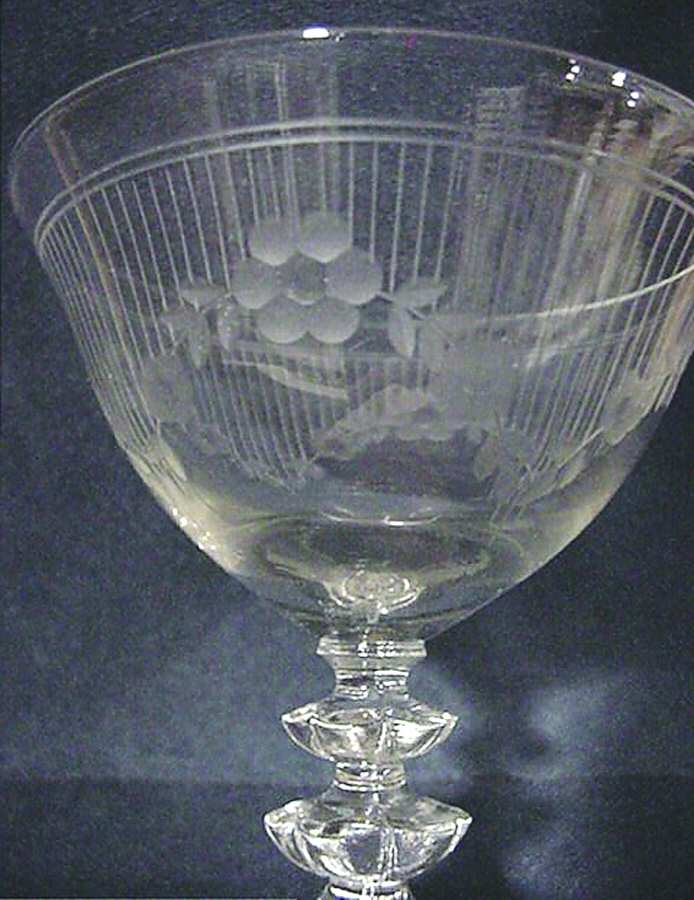 Lovelace Champagne/Tall Sherbet by Duncan & Miller-1