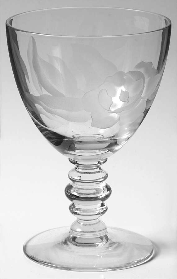 Magnolia Water Goblet by Duncan & Miller-1