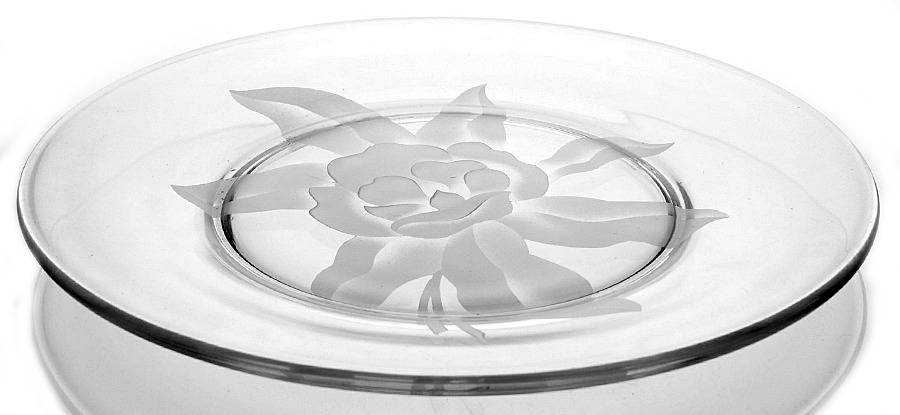 Magnolia Luncheon Plate by Duncan & Miller-1