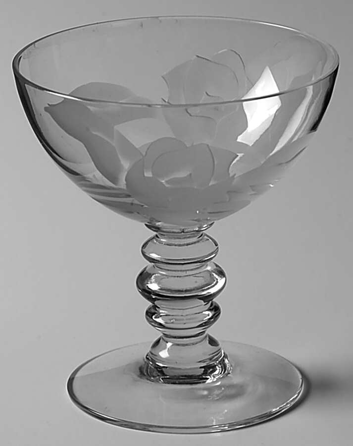 Magnolia Champagne/Tall Sherbet by Duncan & Miller-1