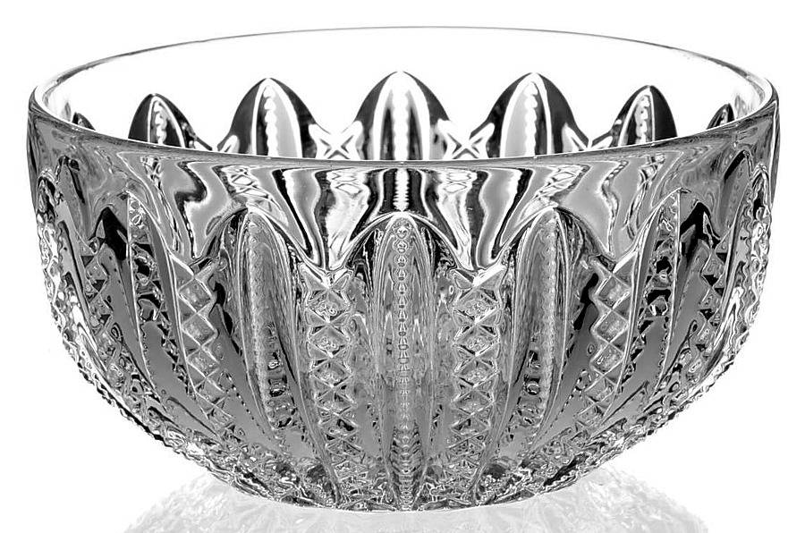 Mardi Gras Clear (Pressed) Finger Bowl by Duncan & Miller-1