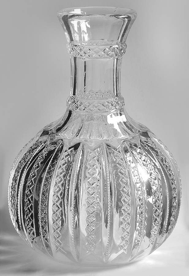 Mardi Gras Clear (Pressed) Open Water Bottle by Duncan & Miller-1
