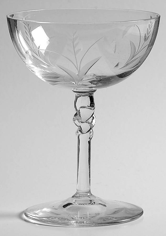 Mesa Champagne/Tall Sherbet by Duncan & Miller-1