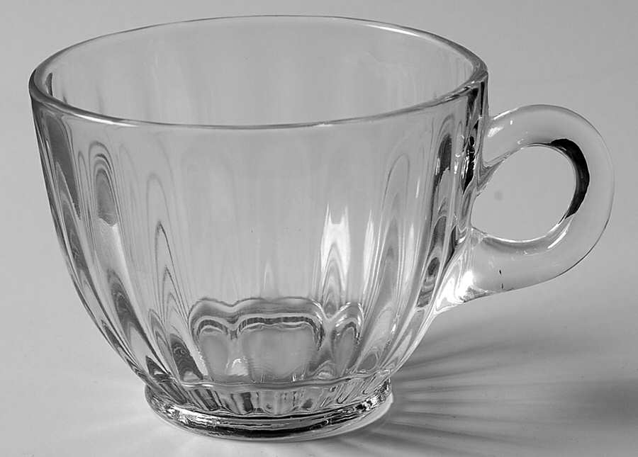 Radiance Clear Punch Cup by Duncan & Miller-1