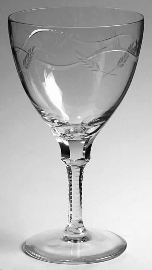 Regency (Cut) Water Goblet by Duncan & Miller-1