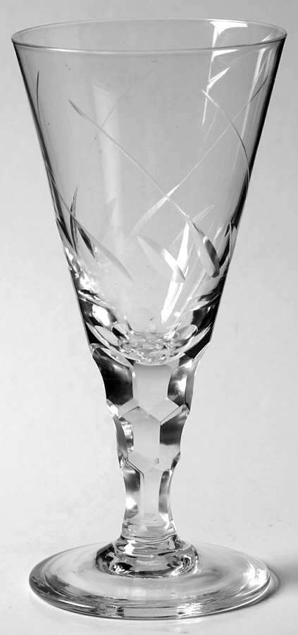 Rhythm Cordial Glass by Duncan & Miller-1