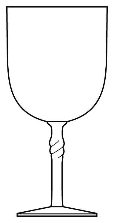 Riviera Water Goblet by Duncan & Miller-1